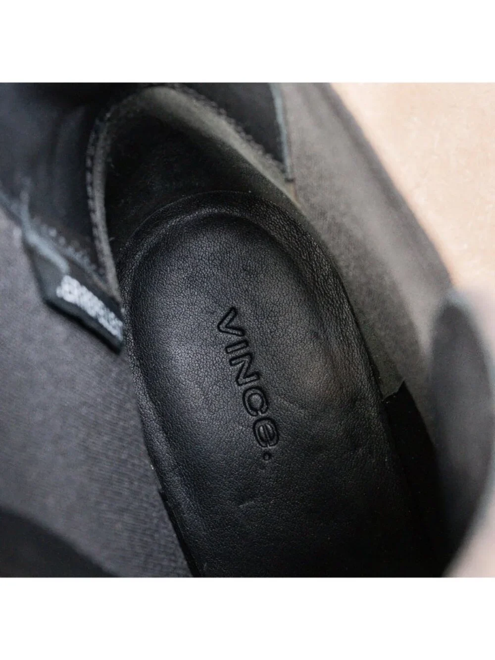 Vince Women Henderson Waterproof Chelsea Grey Suede Boots sz 10EUR40